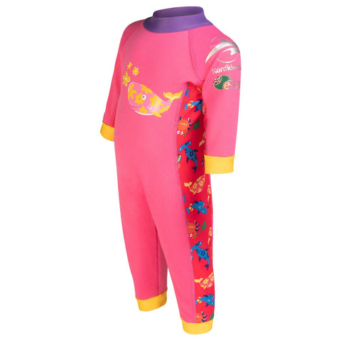 Sposh sunsuits - candy/white