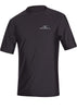 O'Neill basic mens UV rash tee - black