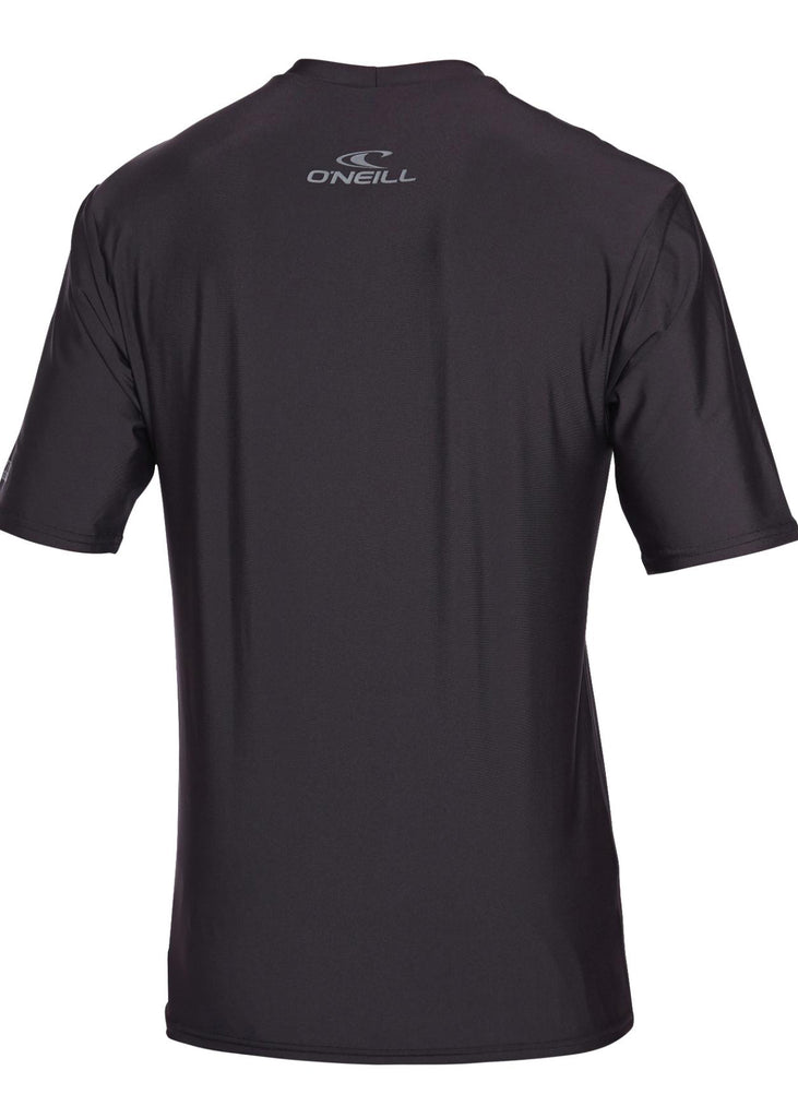 O'Neill basic mens UV rash tee - black