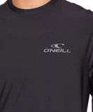 O'Neill mens basic UV rash tee - black long