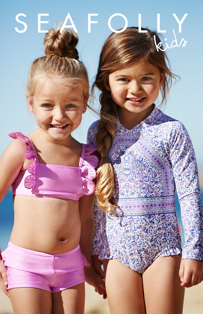 Seafolly UV sunsuit - Indigo Summer