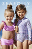 Seafolly girls UV sunsuit - Blossom Pink