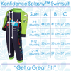 Konfidence baby sunsuit - clownfish