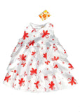 Boboli baby dresses - red flower