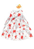 Boboli baby dresses - red flower