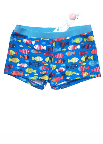 Boboli boys swim trunks - red/black