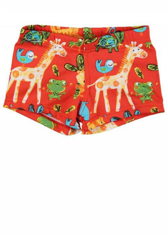 Boboli boys swim trunks - red/black