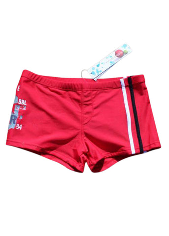 Lentiggini boys swimshorts - blue fish