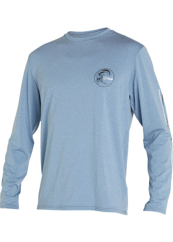 O'Neill Reactor mens UV rash top - abyss long