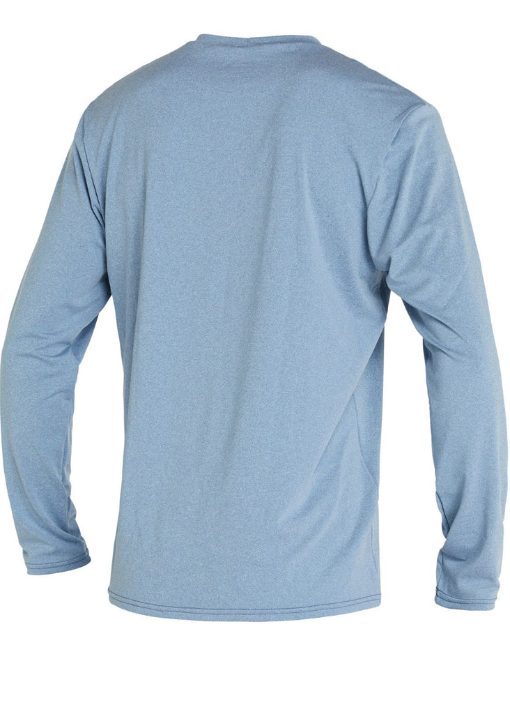 O'Neill mens rash top - Hybrid Carbon Blue Long