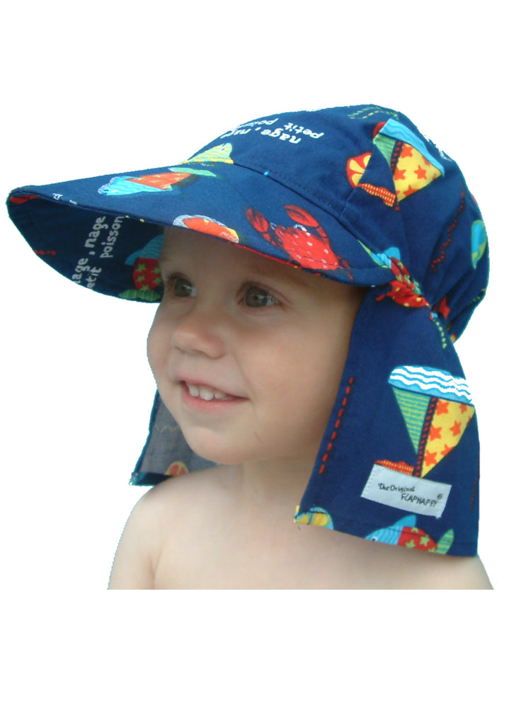 Flap Happy legionnaire hats - navy