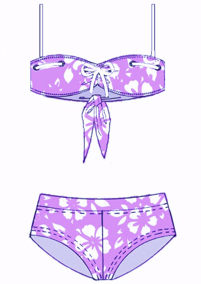 Histoire girls bikinis - lilac