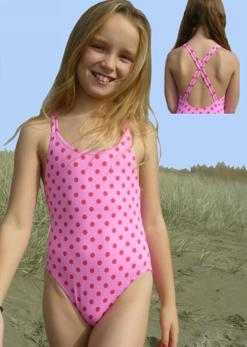 Taylor Multicolor One-Piece Swimsuit for Girls