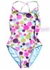 Kiwi girls swimsuits - white spots