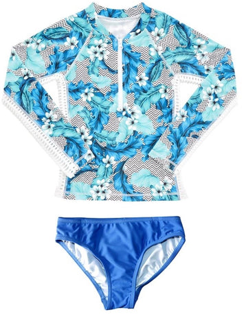 Seafolly sunsuit - marina blue