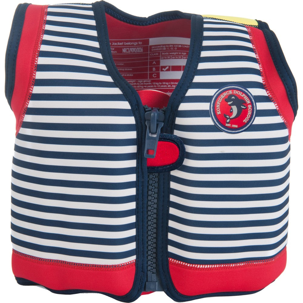 Konfidence jacket - nautical navy stripe