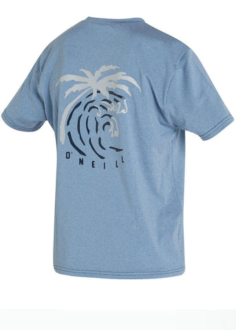 O'Neill mens Psycho UV rash vest - smoke