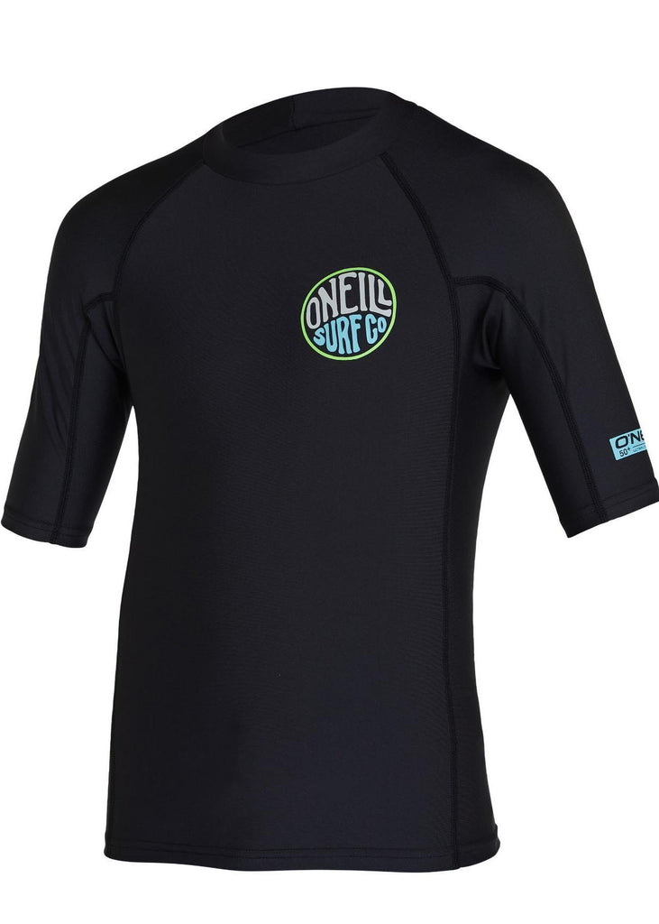 O'Neill youth UV rash vest - black