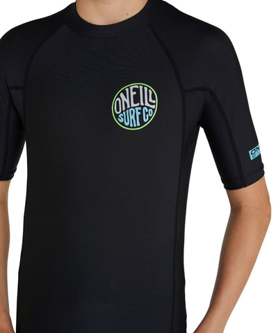 O'Neill mens Psycho UV rash vest - smoke