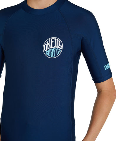 O'Neill mens Psycho UV rash vest - smoke