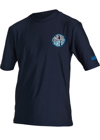 O'Neill mens Psycho UV rash vest - smoke