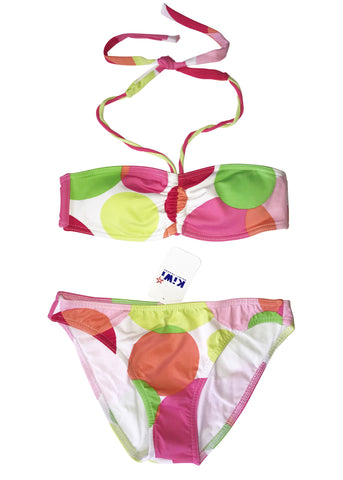 Kiwi girls bikinis - pink/lime