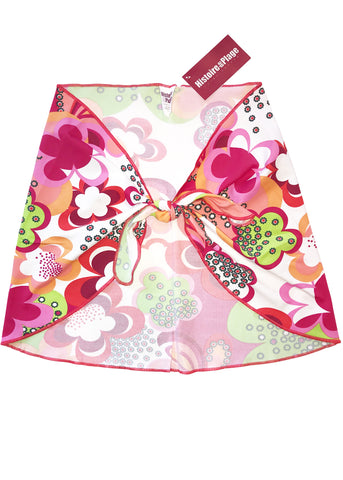 Kiwi girls sarongs - pink/lime