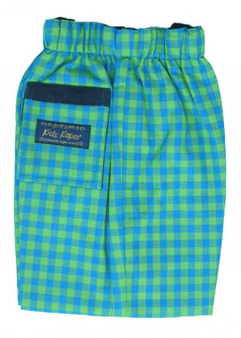 Kids Kaper trousers - green animals