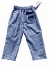 Kids Kaper summer trousers - pale blue check