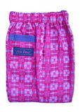 Kids Kaper girls trousers - pink check