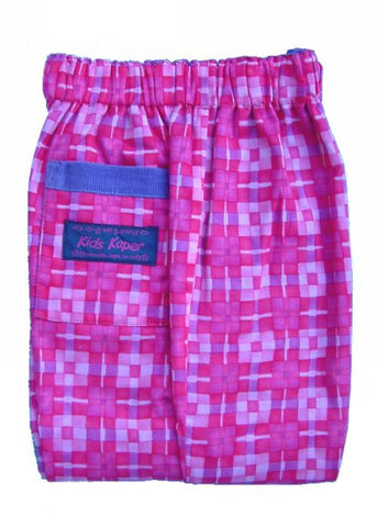 Kids Kaper girls trousers - pink stars