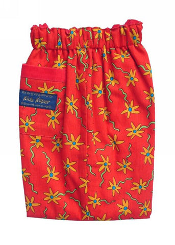 Kids Kaper boys trousers - red