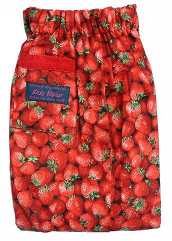 Kids Kaper girls trousers - red flower