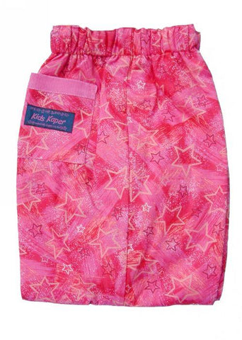 Kids Kaper girls trousers - pink check