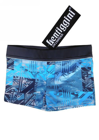 Boboli boys swim trunks - slate sharks