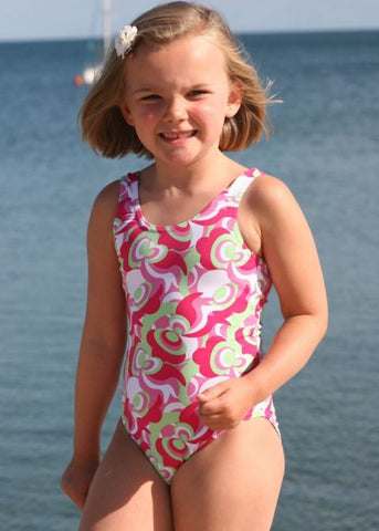 Mitty James swimsuits - pink daisy