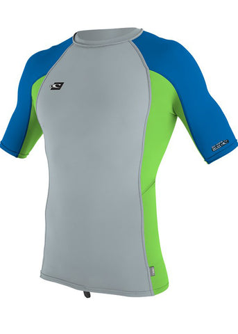 O'Neill youths rash tops - bright blue