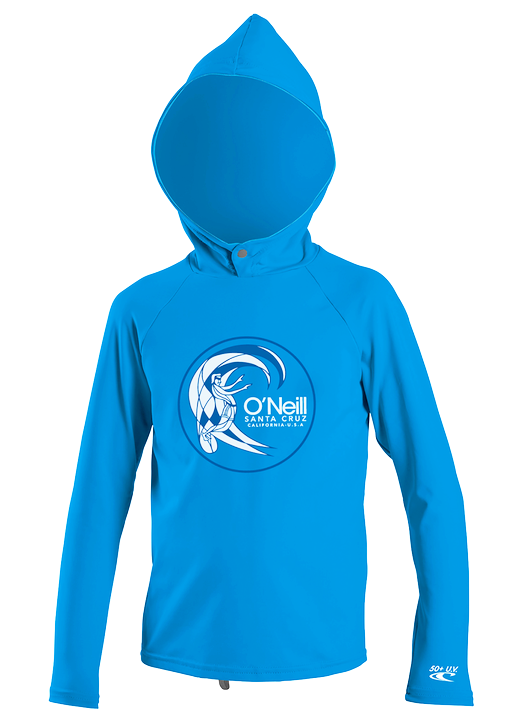 O'Neill toddler rash top - ocean hoody