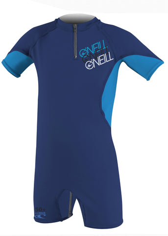 O'Neill baby UV suits - deepsea/sky