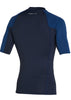 O'Neill mens Psycho UV rash vest - abyss marine