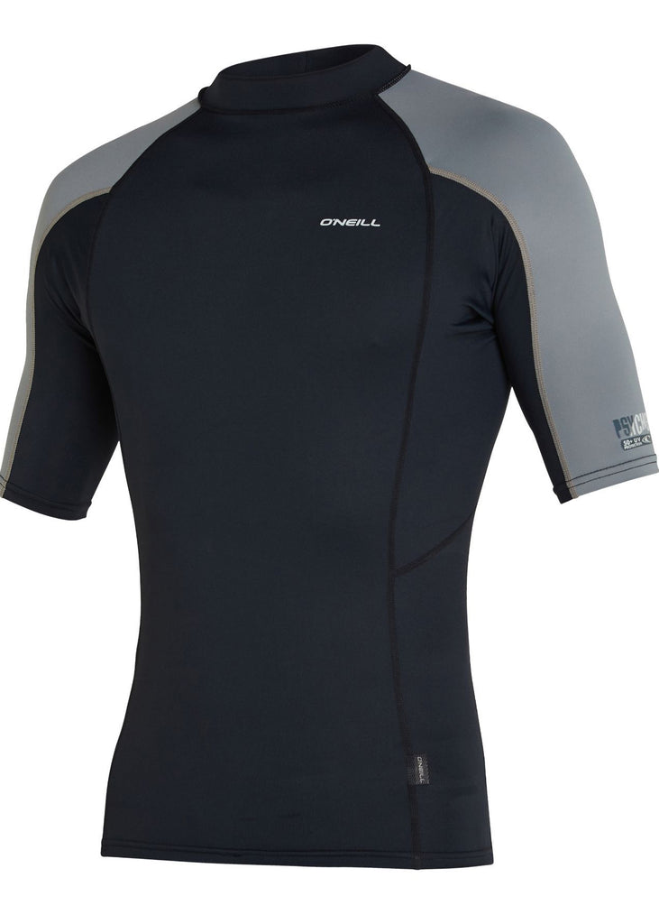 O'Neill mens Psycho UV rash vest - smoke