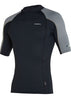 O'Neill mens Psycho UV rash vest - smoke