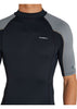 O'Neill mens Psycho UV rash vest - smoke