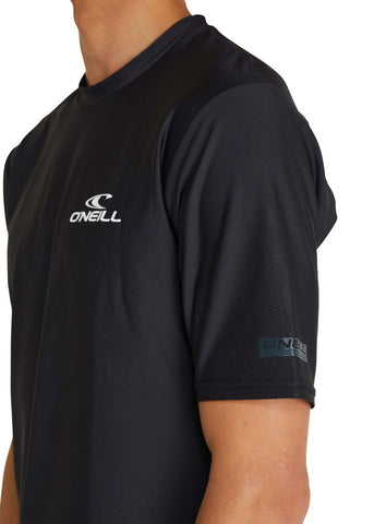 O'Neill mens Psycho UV rash vest - smoke