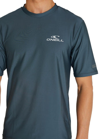 O'Neill mens Psycho UV rash vest - smoke