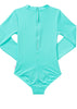 Seafolly UV sunsuit - emerald blue