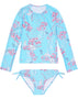 Seafolly UV two piece suit - tahiti blue