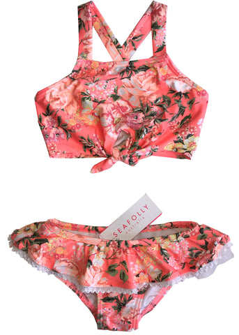 Seafolly girls swimsuits - african violet