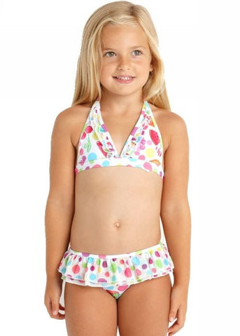 Seafolly girls bikini - tahiti blue