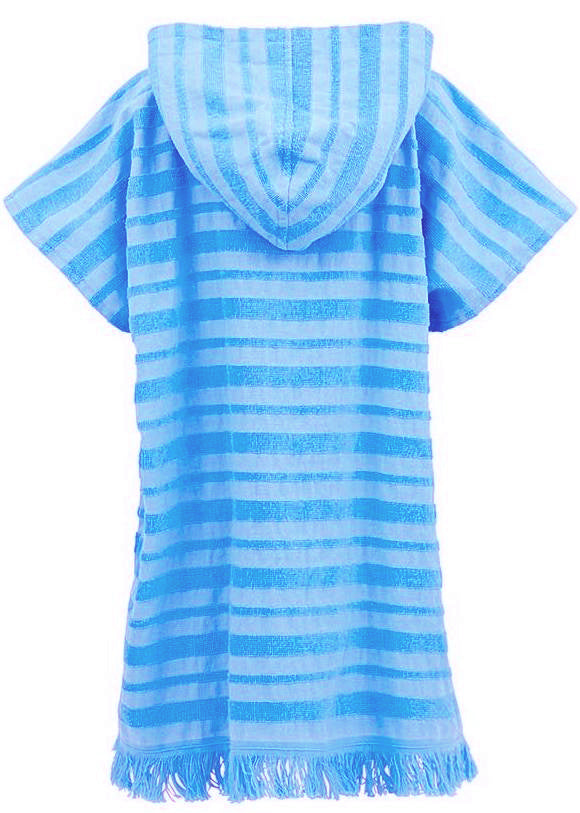 Seafolly girls kaftan - heritage blue